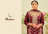 Muskan By Eba Silk Embroidery Ladies Readymade Suits Wholesale Market In Surat
